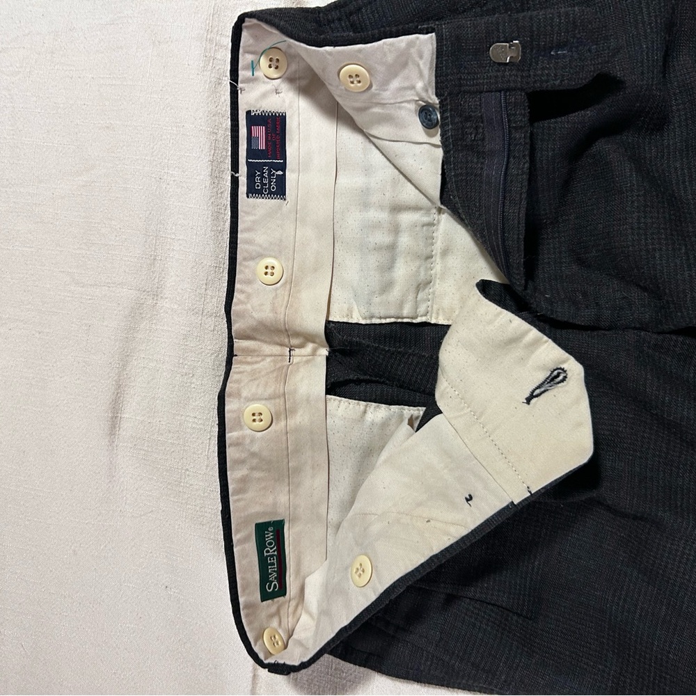 Saville Row Wool Trousers, 29x30